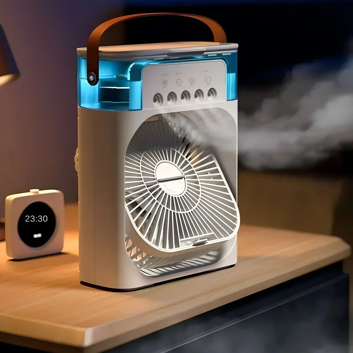 Skanto | 3-in-1 Cooler, Air Conditioner, Humidifier, and LED in Modern Design