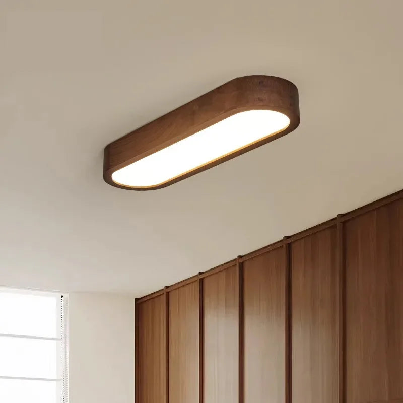 Skanto | Energy-Saving Wood LED Ceiling Lamp