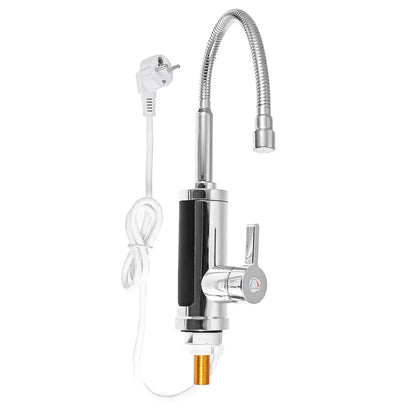 Skanto | FlowHeat 3000W Instant Hot Water Kitchen Faucet – Electric Mixer Tap with Temperature Display