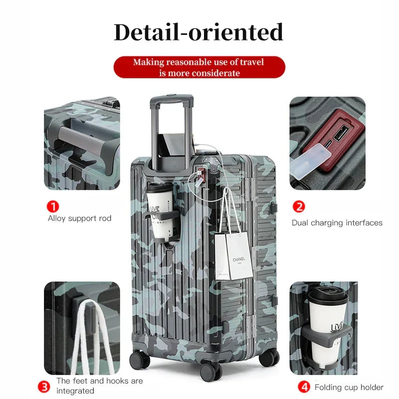 Skanto | Zagreb Wide Handle Hardside Luggage