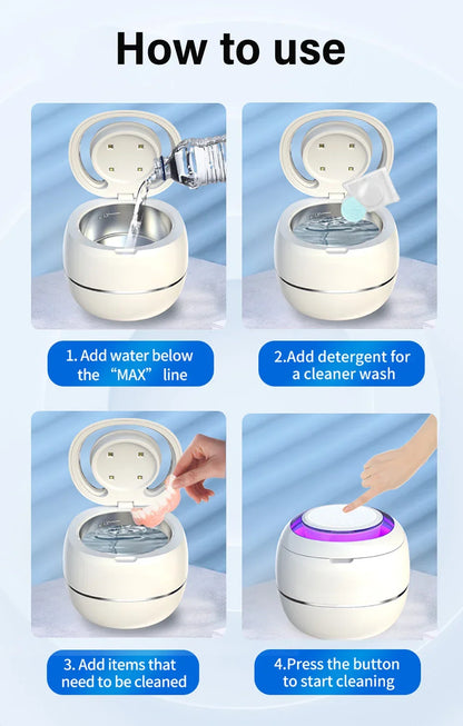 Skanto | Portable Ultrasonic Cleaner