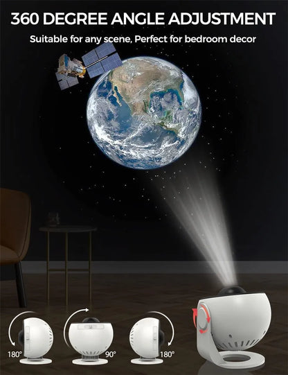 Skanto | 360° Rotating Planetarium Projector Night Light