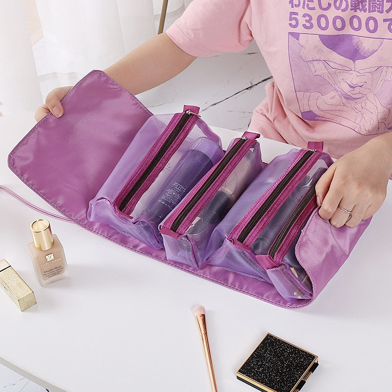 BowLift | Foldable Detachable Mesh Cosmetic Travel Bag