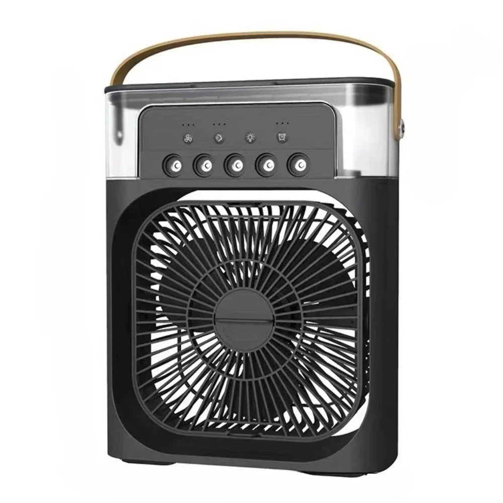 BowLift | Air cooler BrisaAir | 3-level fan & air humidifier | With timer & LED light | 600ml tank