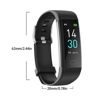 Skanto | Blood Pressure & Heart Rate Monitor Smartwatch | Waterproof, Sleep Tracking & Fitness Insights for Daily Health Management