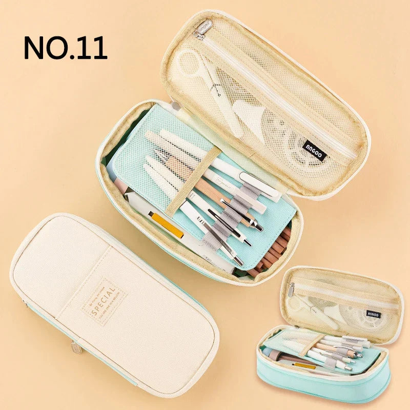 Skanto | Double Layer Pencil Case