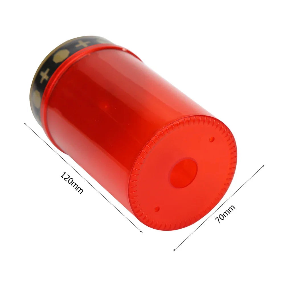 BowLift | Memolux Eternis Solar Grablicht LED | Flickering Candle Look | Waterproof & Rechargeable | 12 cm High