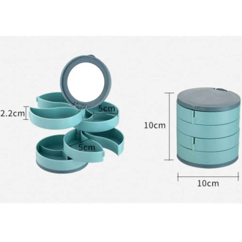 BowLift | Multi-Layer Rotating  Jewelry Organizer Storage