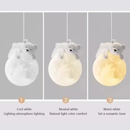 MoonGlow Light - Stylish LED Wall Lamp for Rooms Skanto