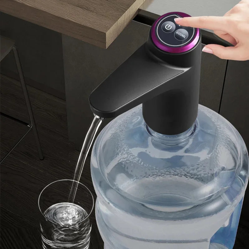 Skanto | saengQ Automatic Electric Water Dispenser - Household Gallon Drinking Water Pump Bottle Switcher, Intelligent Water Treatment Unit