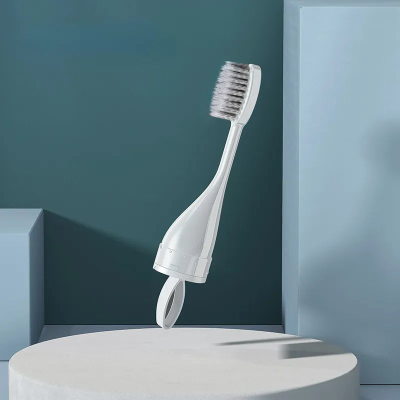 BowLift | Foldable Travel Brush Toothpaste Holder Set