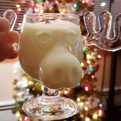 Skanto | Nordic Antler Novelty Drinking Glass