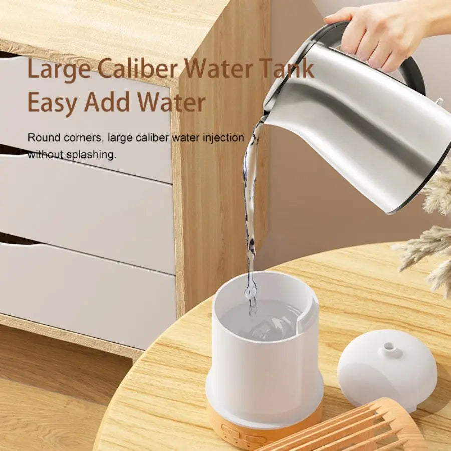 BowLift | Auralis Mini Aroma Diffuser | 150 ml | Ultrasonic & LED Mood Light | USB Operation | Quiet Humidification