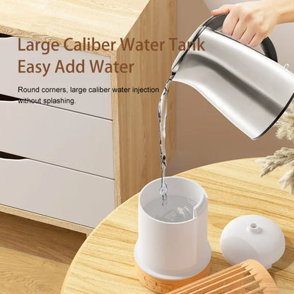 BowLift | Auralis Mini Aroma Diffuser | 150 ml | Ultrasonic & LED Mood Light | USB Operation | Quiet Humidification