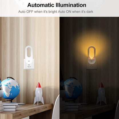 Skanto | Twilight Sensor Energy-Saving Outlet Wall Lamp