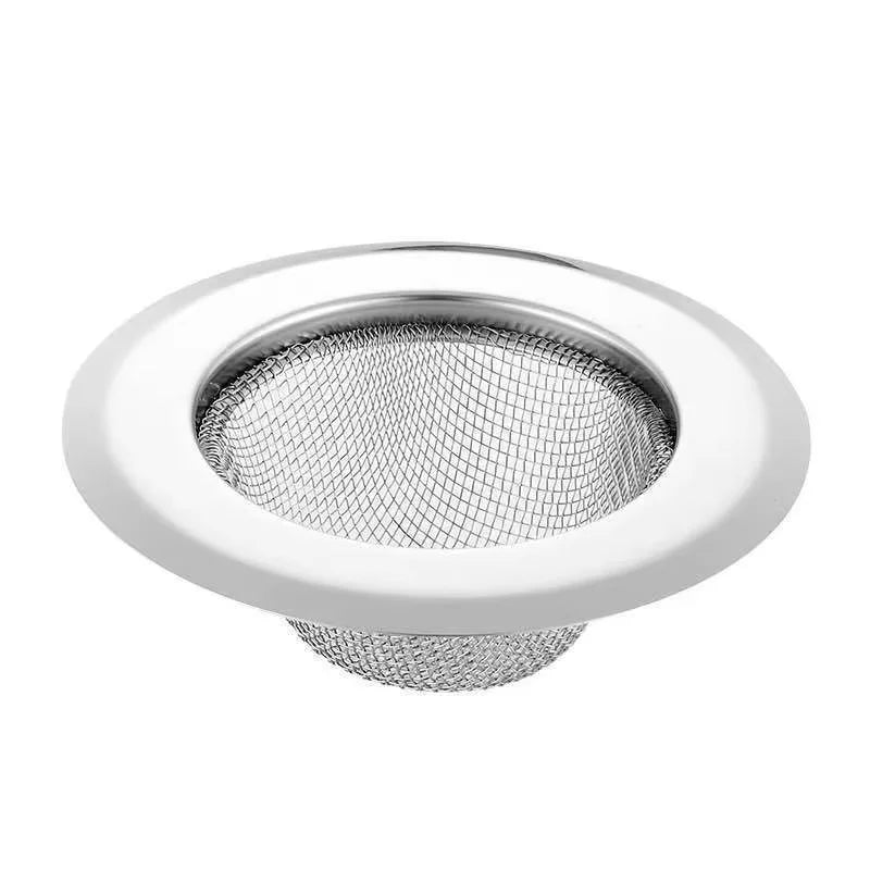 Skanto | Stainless Steel Kitchen Sink Strainer - Anti-Clog Funnel, Hair Catcher for Sink, Floor Drain, and Dishwasher