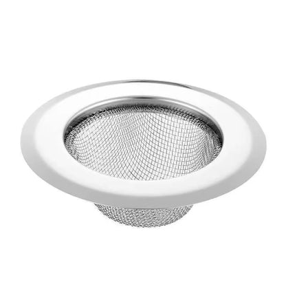 Skanto | Stainless Steel Kitchen Sink Strainer - Anti-Clog Funnel, Hair Catcher for Sink, Floor Drain, and Dishwasher
