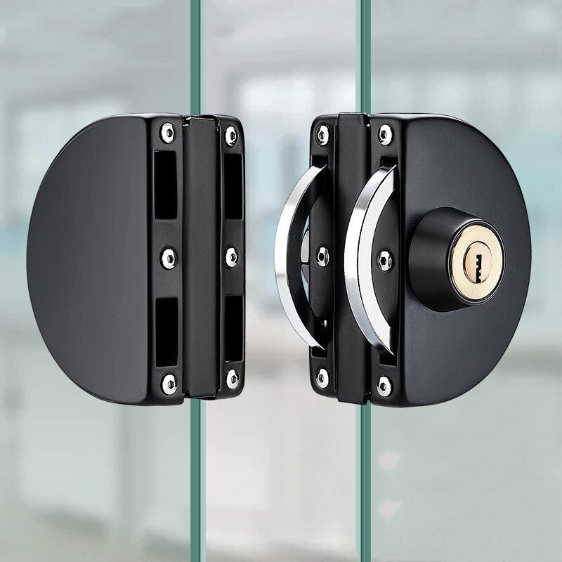 VIvolux | Sliding Door Stainless Steel Safety Glass Door Lock