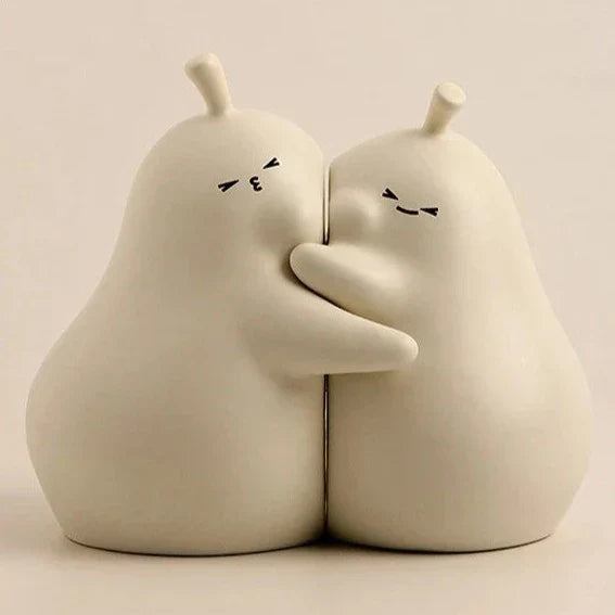 Hugging Pear Bookends | Bowlift
