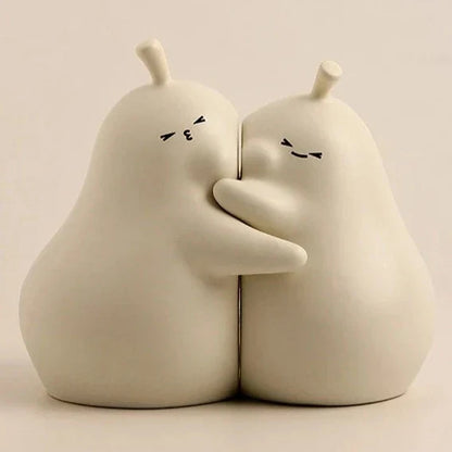 Hugging Pear Bookends | Bowlift