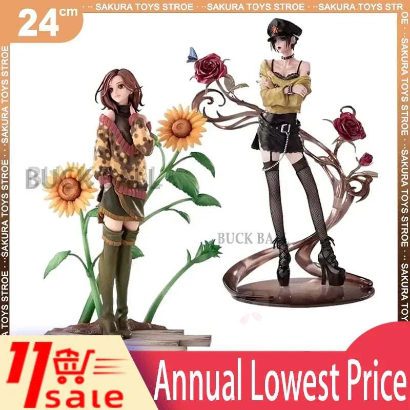 Skanto | Pre-order Comic Nana Figure Oosaki Nana Komatsu Nana Anime Figure 24 cm PVC Statue Collectible Beautiful Girls Decor Models Toy GK