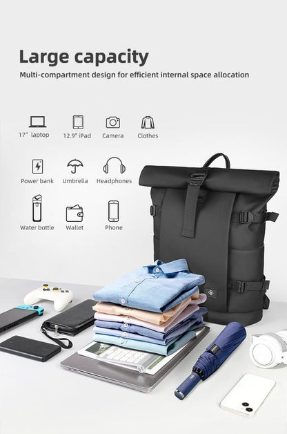 Skanto | Expandable Outdoor Backpack with Large Volume and Laptop Compartment