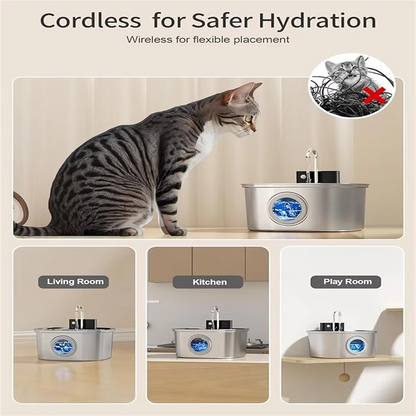 BowLift | Large Capacity Automatic Pet Hydration Station with USB Charging and Smart Sensor