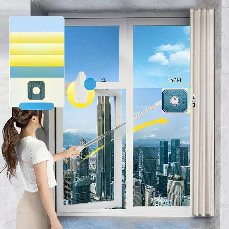 BowLift | Effortless Double-Sided Long Handle Window Cleaner Brush