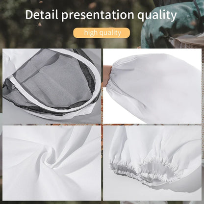 Skanto | Professional Full Body Beekeeping Suit with Veil - Unisex Kids Beekeeping Clothing