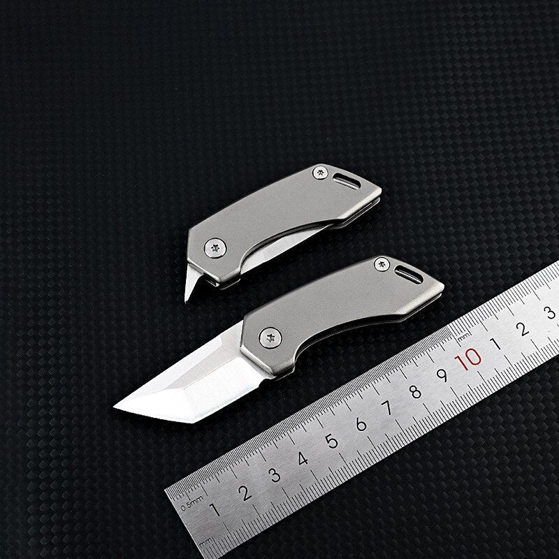 Titanium – Titanium alloy Pouch Keychain Knife