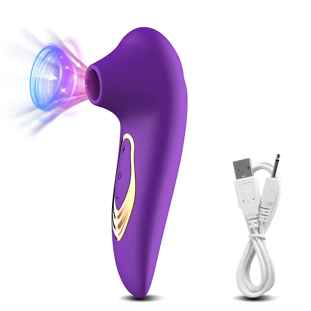 Skanto | Powerful Sucker Clitoral Stimulator - Female Clitoral Nipple Oral Vacuum Stimulator - Adult Sex Toy for Women