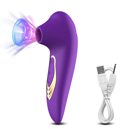 Skanto | Powerful Sucker Clitoral Stimulator - Female Clitoral Nipple Oral Vacuum Stimulator - Adult Sex Toy for Women