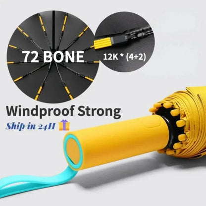 Skanto | WeatherGuard – Windproof and Waterproof Pocket Umbrella