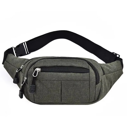 BowLift | Unisex Waterproof Canvas Waist and Crossbody Bag for Outdoor Sports