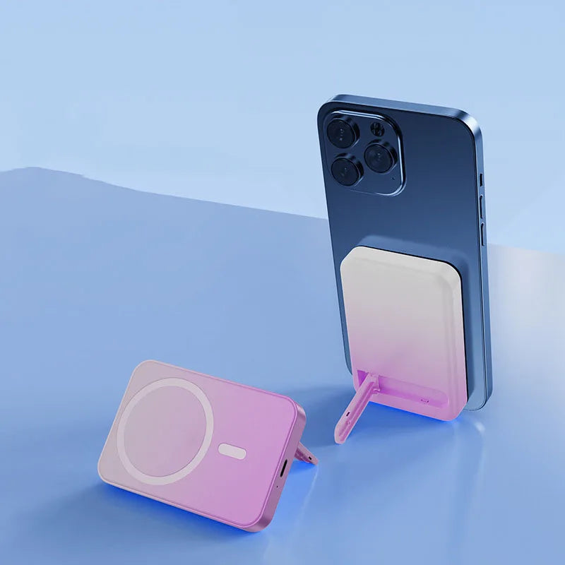 BowLift | Magnetic Wireless Power Bank with Kickstand