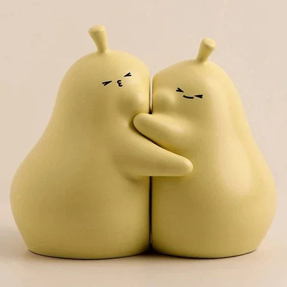 Hugging Pear Bookends | Bowlift