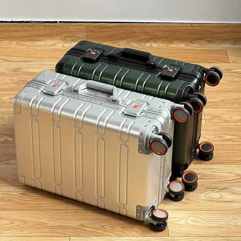 Skanto | Aluminum-Magnesium Suitcase – Oslo