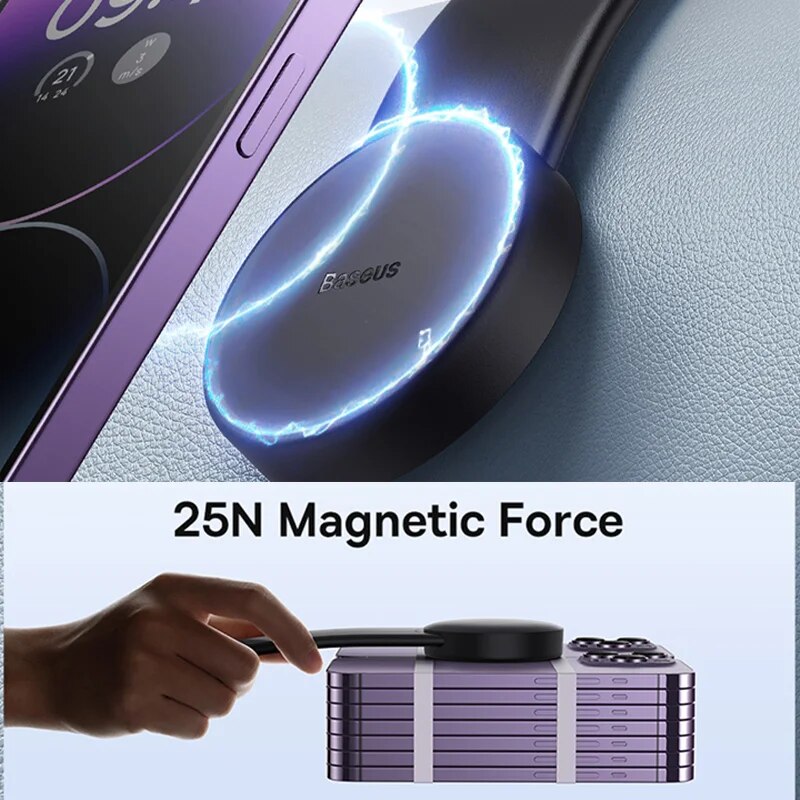 BowLift | Magnetic Bendable Phone Holder with Wireless Charging