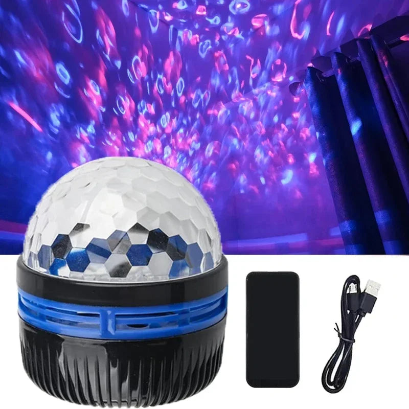 BowLift | Polariva Northern Light Projector with Music Synchronization and Remote Control for RGB Ambient Lighting