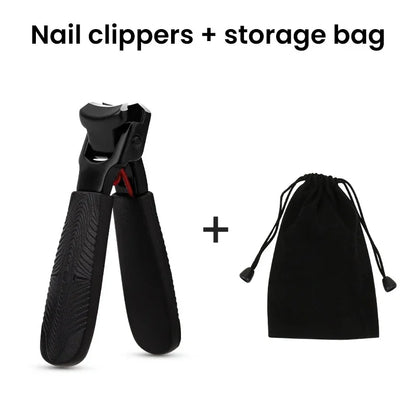 Skanto | 2023 New Anti-Splash Nail Clipper - Large Easy Nail Trimmer for Thick and Hard Nails, Household Items