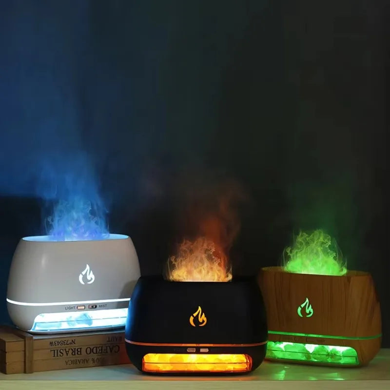 Skanto | SaltLight Aroma Diffuser – Himalayan Salt Lamp with Fragrance Diffusion and Colored Light