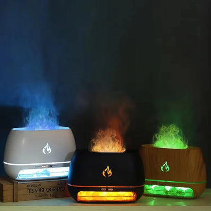 Skanto | SaltLight Aroma Diffuser – Himalayan Salt Lamp with Fragrance Diffusion and Colored Light