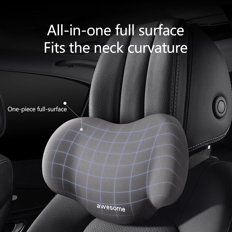 BowLift | Memory Foam Car Neck Headrest Pillow