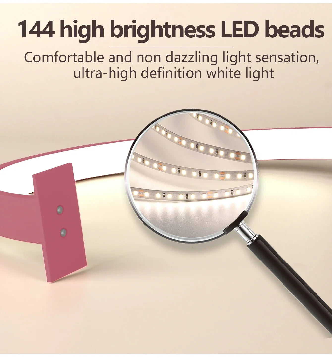 BowLift | LUNAIL LED Nail Lamp | Half-Moon Design | USB | For Nail Studio & Home