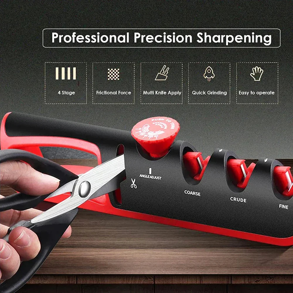 Skanto | 4-in-1 Professional Knife Sharpener (1+1 Free) - EdgeSharp