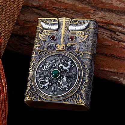 Heavy Armor Steel Spark Kerosene Lighter | Bowlift