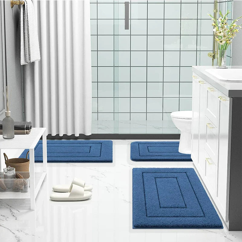 Microfiber Bath Mat Double Layer | Karnz