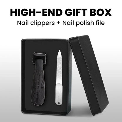 Skanto | 2023 New Anti-Splash Nail Clipper - Large Easy Nail Trimmer for Thick and Hard Nails, Household Items