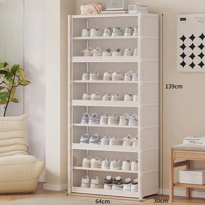 BowLift | TransRack – Transparent Multi-Layer Shoe Storage Cabinet