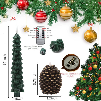 BowLift | Pinecone & Tree LED Candles